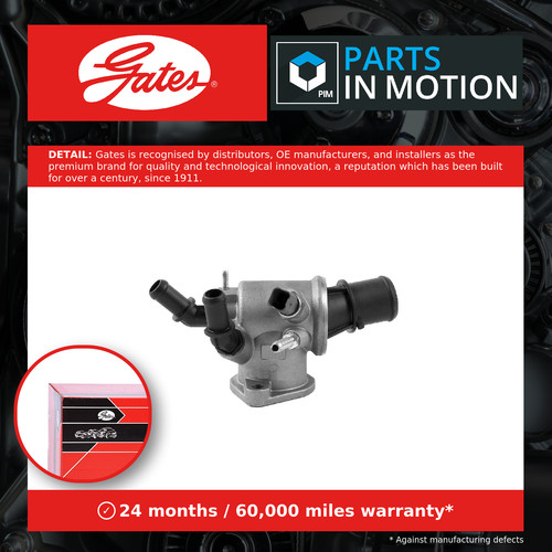 Coolant thermostat fits - fits, saab