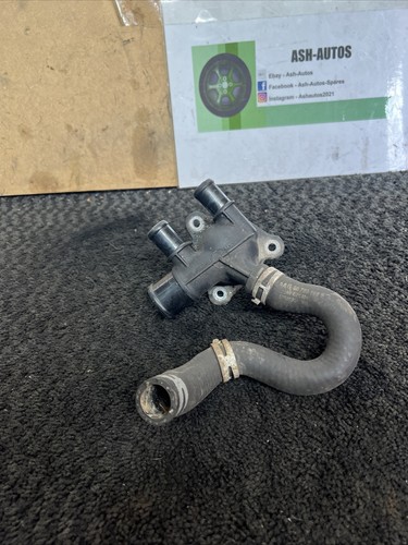 Saab thermostat housing - thermostat,